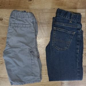 Boys shorts and jean pants